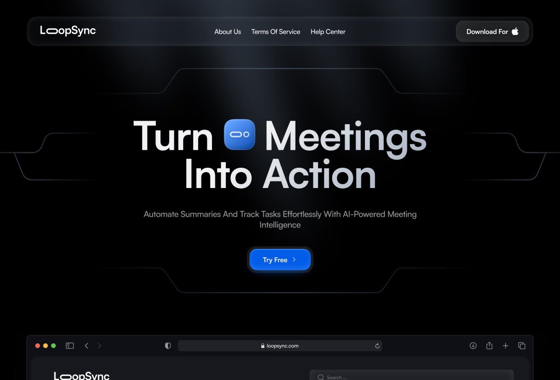 landing page design project